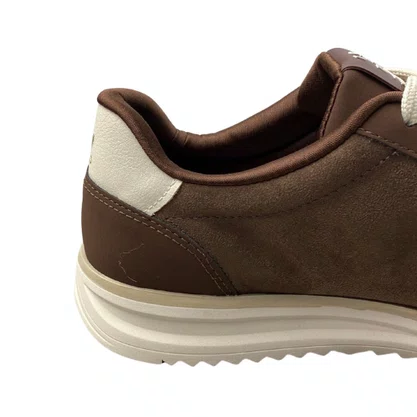 Tênis Via Marte Feminino Dark Brown Cadarço 