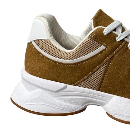 Tênis Vizzano Feminino Bege Cadarço 