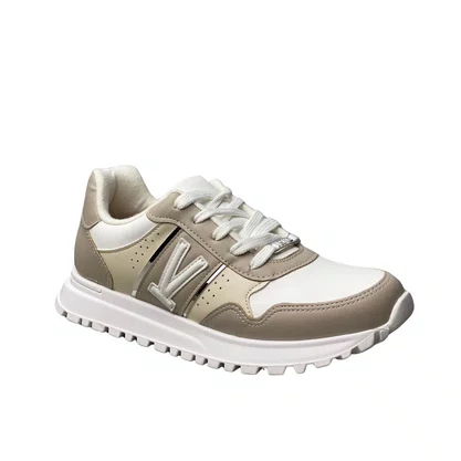 Tênis Vizzano Feminino Branco Cadarço 
