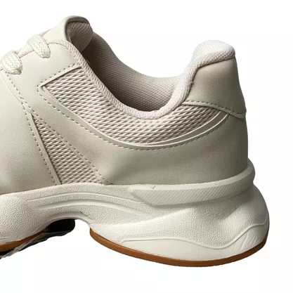 Tênis Vizzano Feminino Branco Off Cadarço 