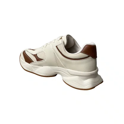 Tênis Vizzano Feminino Branco Off Cadarço 