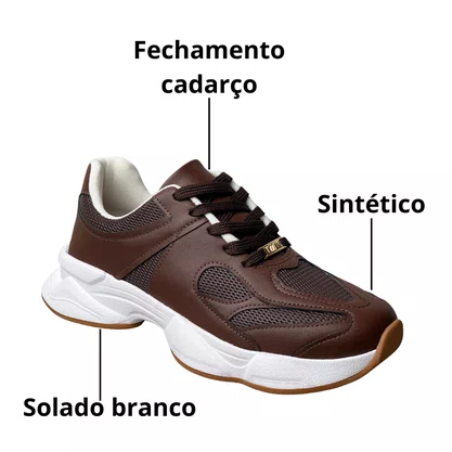 Tênis Vizzano Feminino Cacau Cadarço