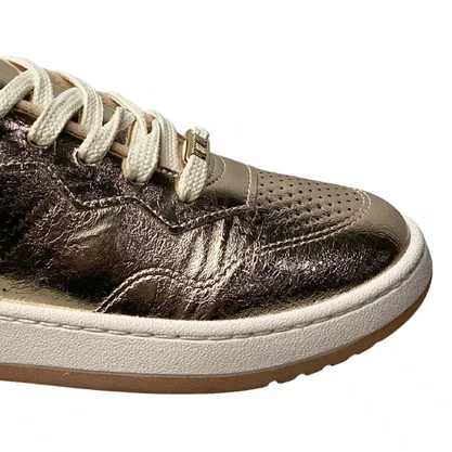 Tênis Vizzano Feminino Dourado Cadarço 
