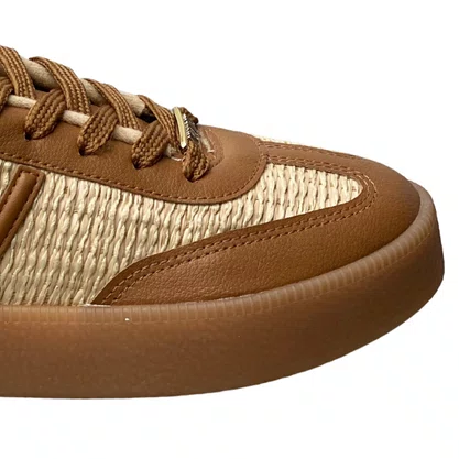 Tênis Vizzano Feminino Natural Cadarço 