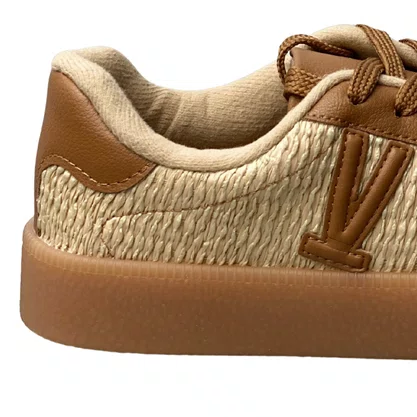 Tênis Vizzano Feminino Natural Cadarço 