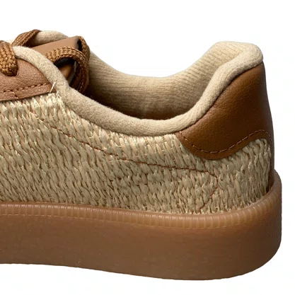 Tênis Vizzano Feminino Natural Cadarço 