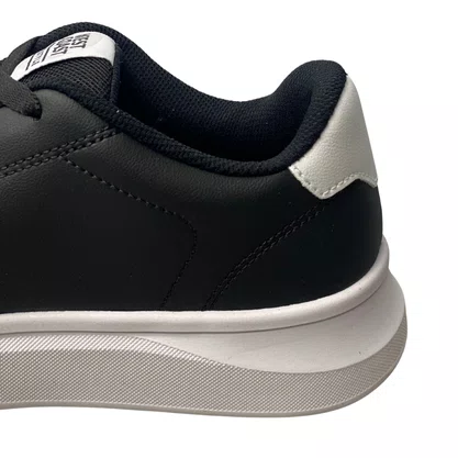 Tênis West Coast Masculino Black Cadarço 