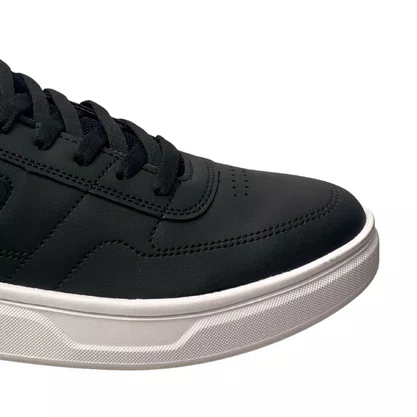 Tênis West Coast Masculino Black Cadarço 