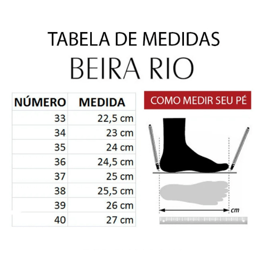 Bota fem. Beira Rio Preto cano curto Bota fem. Beira Rio Preto cano curto