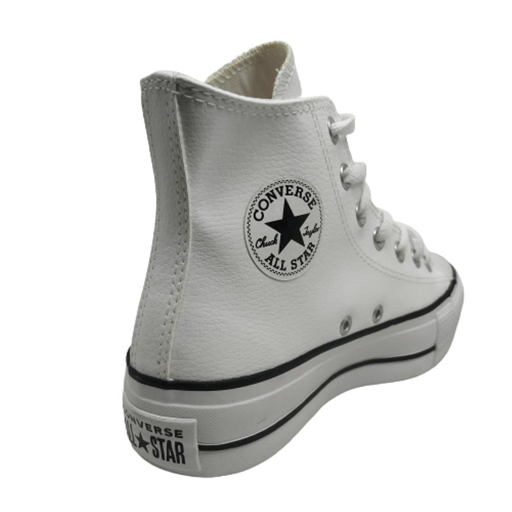 All Star Branco Couro