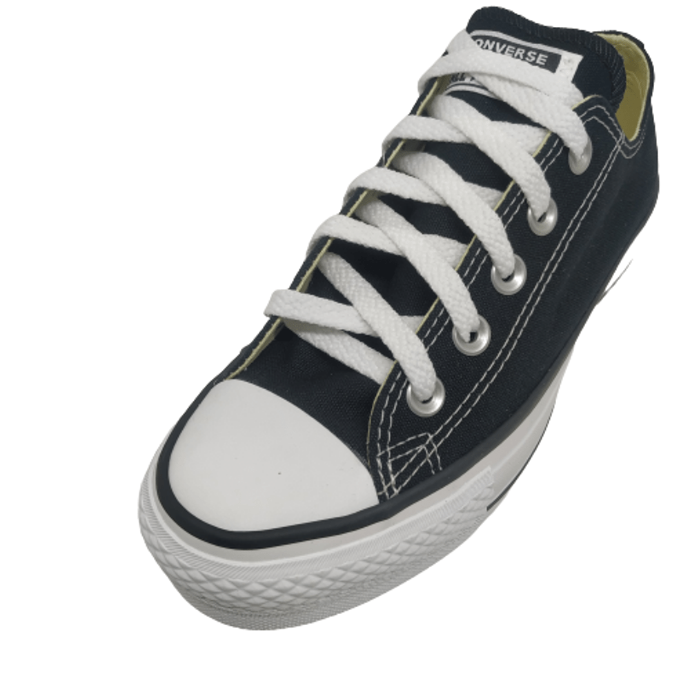 Tênis Converse All Star Preto Lona Plataforma - Berti Store