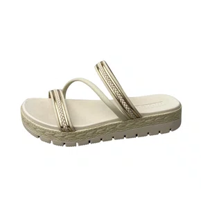 Birken Moleca Feminino Branco Off Dourado 