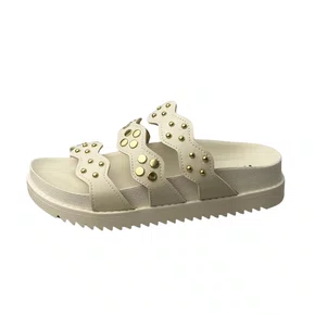 Birken Moleca Feminino Branco Off Dourado 