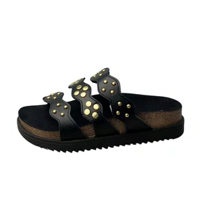 Birken Moleca Feminino Preto Dourado  