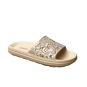 Birken Molekinha Infantil Feminina Creme Acompanha Canetinhas 