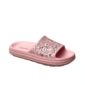 Birken Molekinha Infantil Feminina Rosa Acompanha Canetinhas 