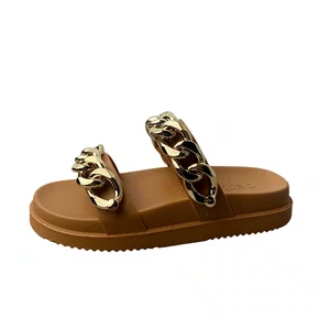 Birken Petite Jolie Feminina Doce De Leite Correntes Douradas 