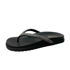 Birken Softli Feminina Preto Tira Cravejada 