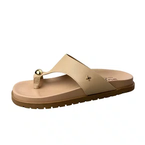Birken Softli Feminina Sand Ferragem Dourada 
