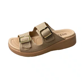 Birken Softli Feminina Sand Fivelas Douradas 