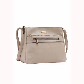 Bolsa Chenson Feminina Bege Alça Transversal 