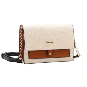 Bolsa Chenson Feminina Bege Alça Transversl 