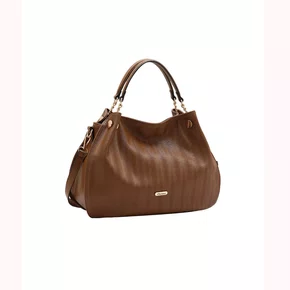 Bolsa Chenson Feminina Café Fechamento Zíper 