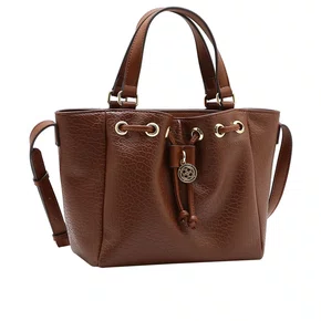 Bolsa Chenson Feminina Café Fecho Zíper 