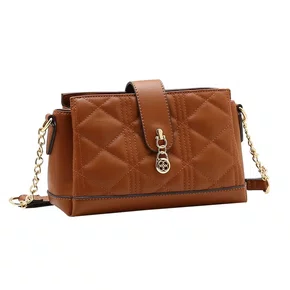 Bolsa Chenson Feminina Marrom Alça Transversal 