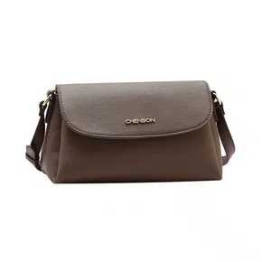 Bolsa Chenson Feminina Marrom Alça Transversal 
