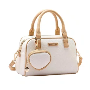 Bolsa Chenson Feminina Nude Alça Transversal Removível