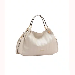 Bolsa Chenson Feminina Off White Fechamento Zíper 