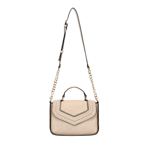 Bolsa top handle média Off White
