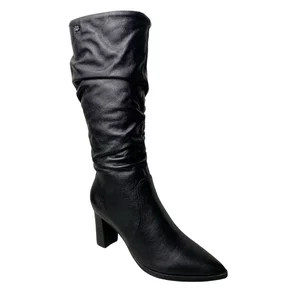 Bota Bottero Feminina Preto Couro 