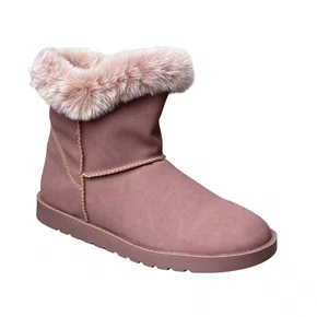 Bota Mooncity Feminina Pink Peluciada 