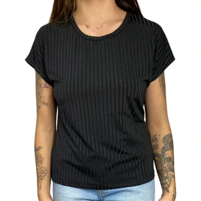 Camiseta Facinelli Feminina Preta 