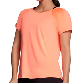Camiseta Selene Feminina Laranja Neon 