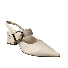 Chanel Bebecê Feminino Aveia Fivela Dourada 