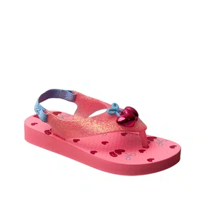 Chinelo Ipanema Infantil Feminino Rosa Cereja 