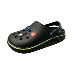 Crocs Molekinho Infantil Masculino Preto Acompanha Acessórios 