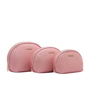 Kit Necessaire Chenson Feminino Rosa Fecho Zíper