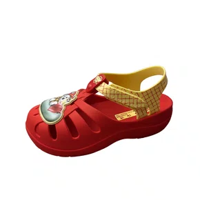 Papete Grendene Infantil Vermelho Patrulha Canina 