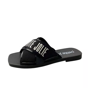  Rasteirinha Petite Jolie Feminina Preta 