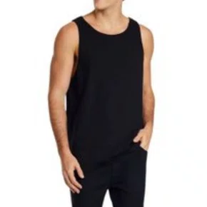 Regata Básica Masculina Simples Preto