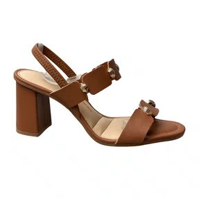 Sandália Dakota Feminina Mascavo Salto Bloco 