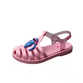 Sandália Grendene Infanti Feminina Rosa Stitch 