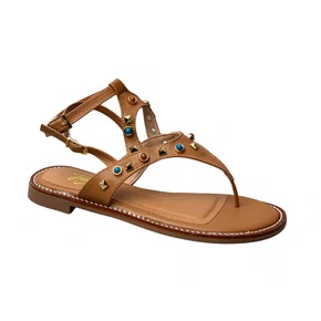 Sandália Helena Be Feminina Like Ambar Fecho Fivela 