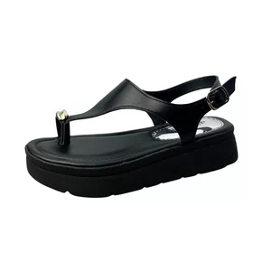 Sandália Mississipi Feminina Preta Ferragem 