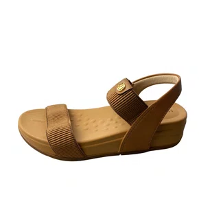 Sandália Modare Feminina Camel Tira Elástica 