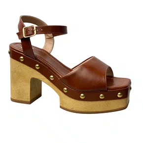 Sandália Offline Feminina Whisky Salto Bloco 